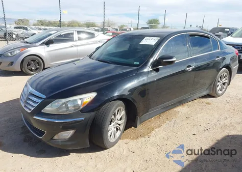 2013 Hyundai Genesis 3.8 from USA, damaged, VIN KMHGC4DD4DU228586